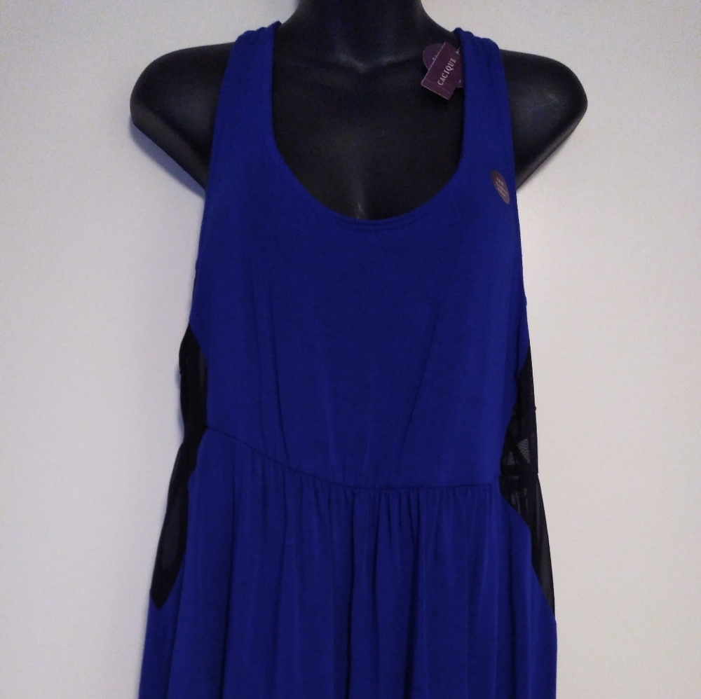 Blouse CACIQUE Zize 14/16 AND COLOR BLUE